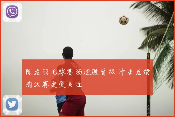 陈龙羽毛球赛场连胜晋级 冲击后续淘汰赛更受关注